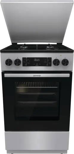 Gorenje G600 GK5C42SJ pierkarnik Kuchenka wolnostojąca Prąd elektryczny Gaz Szary