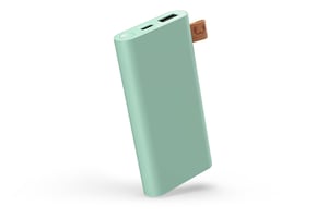 Fresh 'n Rebel 2PB6000MM Lithium-Polymer (LiPo) Power Bank, 6000 mAh, Green
