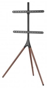 Manhattan 461795 monitorfäste/stativ 165,1 cm (65") Golv Blå, Brun