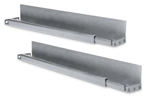 Digitus L-förmige Führungsschienen für Netzwerkschränke 483 mm (19")