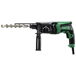 Hikoki DH26PC2 830 W rotary hammer, 1100 RPM, SDS Plus