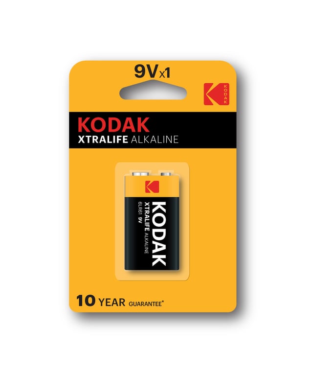 Kodak Xtralife Jednorazowa bateria 9V Alkaliczny