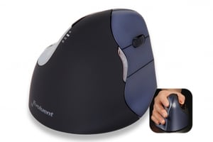 BakkerElkhuizen Evoluent4 Wireless-Maus Büro Rechtshänder RF Wireless Laser 2600 DPI