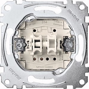 Merten MEG3715-0000 elströmbrytare Vippbrytare 1P Metallisk