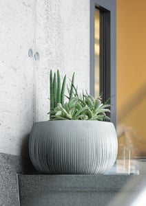 Prosperplast DKB480-422U Flower Pot, Cement Gray, 1 pc.