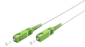 Goobay 59599 InfiniBand / Fiber Optic Cable, 15 m, SC FTTH, White
