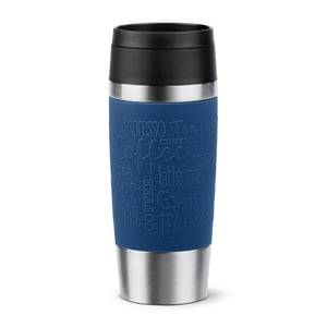 EMSA Travel Mug Classic N2020300 resemugg 360 ml Svart, Blå, Rostfritt stål Rostfritt stål
