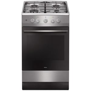 Amica 57GGH4.23ZPF(Xx) Kuchenka wolnostojąca Gaz Srebrny