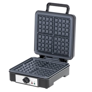 Adler AD 3049 våffeljärn för 4 våfflor, 1800 W, svart