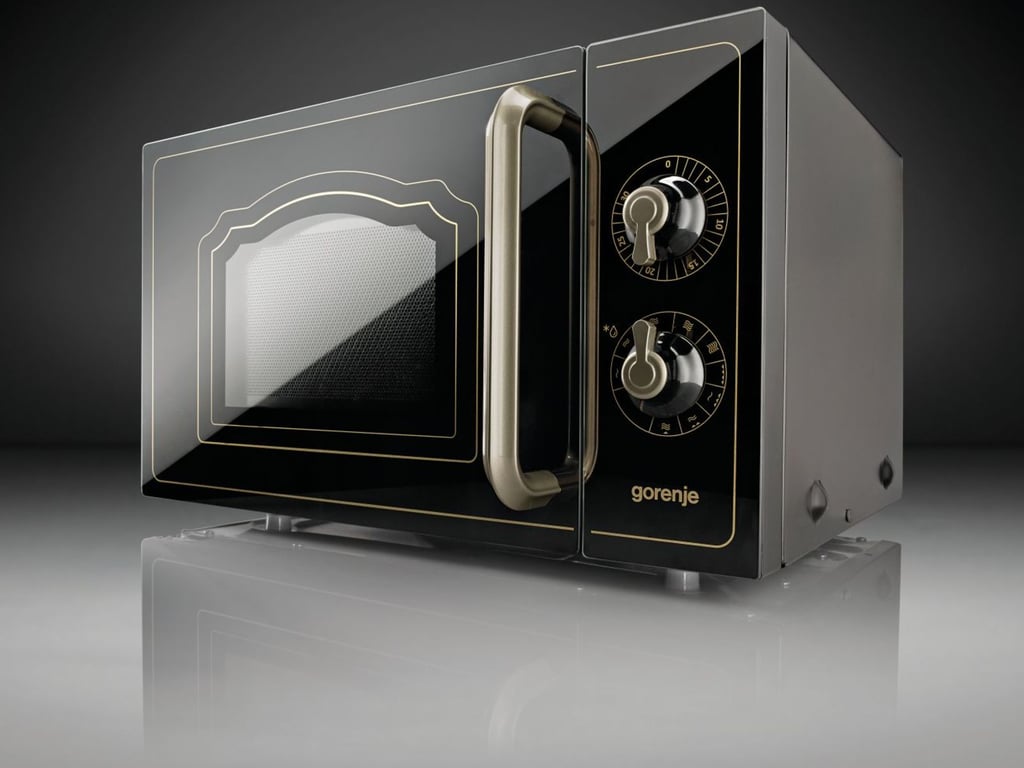 Gorenje MO4250CLB Czarny Mikrofalówka grill Blat 20 l 700 W