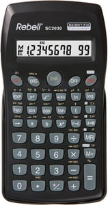 Rebell SC2030 Pocket Calculator Scientific Calculator Black