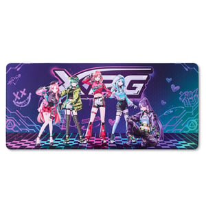 XPG Frontline XL Saga Gamingmusmatta Svart, Flerfärgad