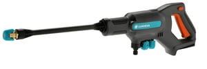 Gardena AquaClean 24/18V P4A podkładka ciśnieniowa Kompaktowy Bateria 250 l/h Czarny, Niebieski, Pomarańczowy