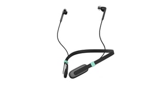 BakkerElkhuizen Tilde Air Premium Wireless Headset, Neckband, Office/Call Center, Bluetooth, Black