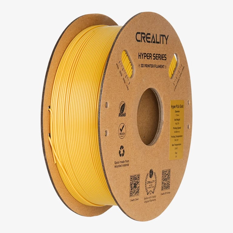 Creality 3301010415 materiały drukarskie 3D Kwas polimlekowy (PLA) Złoto 1 kg
