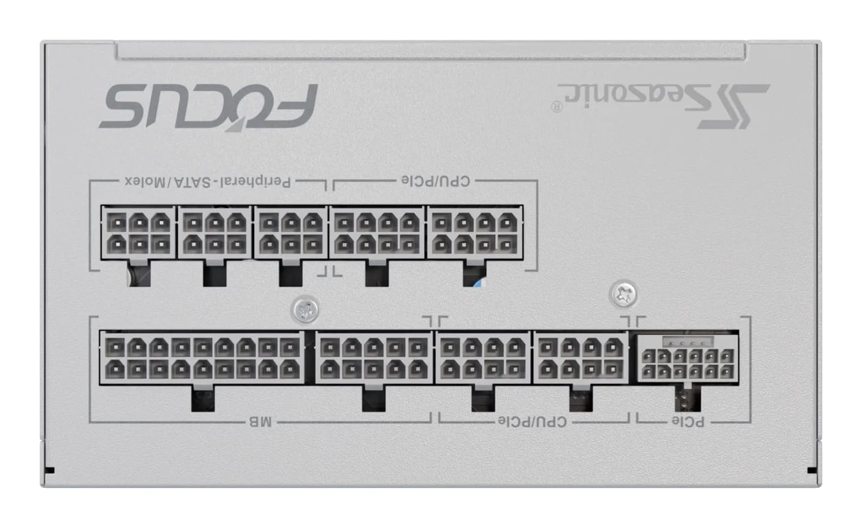 фото Блок живлення Seasonic Focus GX 750W White (Focus-GX-750-V4-White)