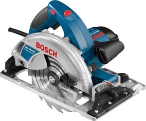 Bosch GKS 65 GCE + FSN 1400 19 cm Schwarz, Blau 5000 U/min 1800 W