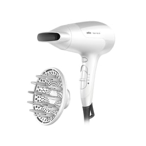 Braun Satin Hair 3 hårtork 2000 W Vit