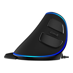 Delux M618PU myszka Medyczna Po prawej stronie USB Typu-A Laser 7200 DPI