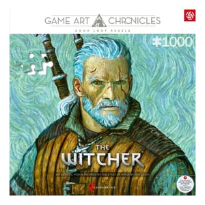 Cenega The Witcher Geralt & Vincent van Gogh 1,000-piece jigsaw puzzle. Video game