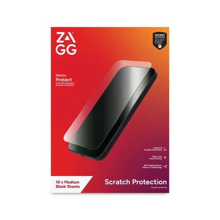 InvisibleShield Defence Przezroczysta ochrona ekranu Uniwersalne 10 szt.