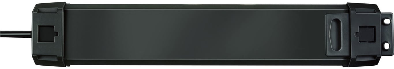 Brennenstuhl 1951140300 rozgałęziacz 1,8 m 4 x gniazdo sieciowe Wewnętrzna Czarny