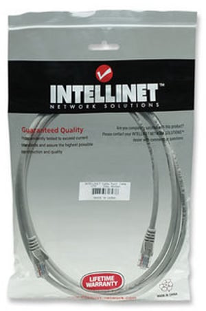 Intellinet 1m Cat5e UTP kabel sieciowy Szary