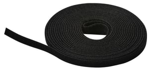 Lanview LVT-HL1015B Velcro Cable Tie, Black, 1 pc.