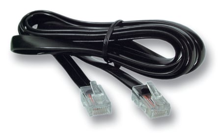 EFB Elektronik K2402SW.15 kabel telefoniczny 15 m Czarny