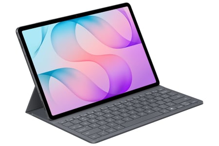 Samsung EF-DX840B QWERTZ Niemiecki Pogo Pin Czarny