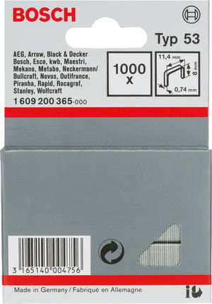 Bosch 1 609 200 365 stempel Zszywki paczka 1000 zszywek