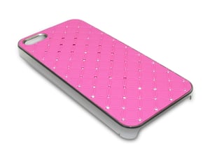 Sandberg Bling Cover für iPhone 5/5S, Diamond Pink