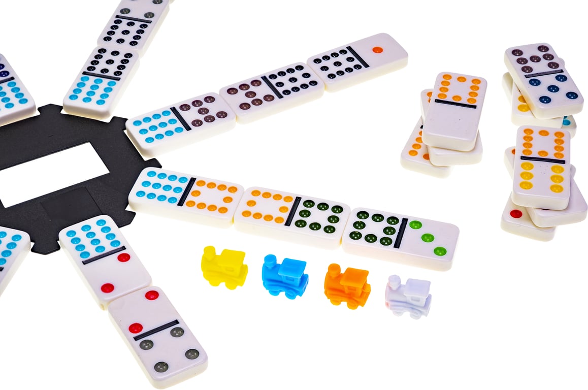 Tactic Mexican Train Tin Box