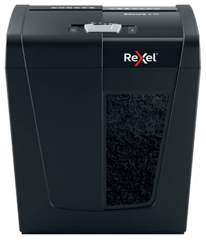 Rexel Secure X10 niszczarka Rozdrabnianie krzyżowe 68 dB Czarny