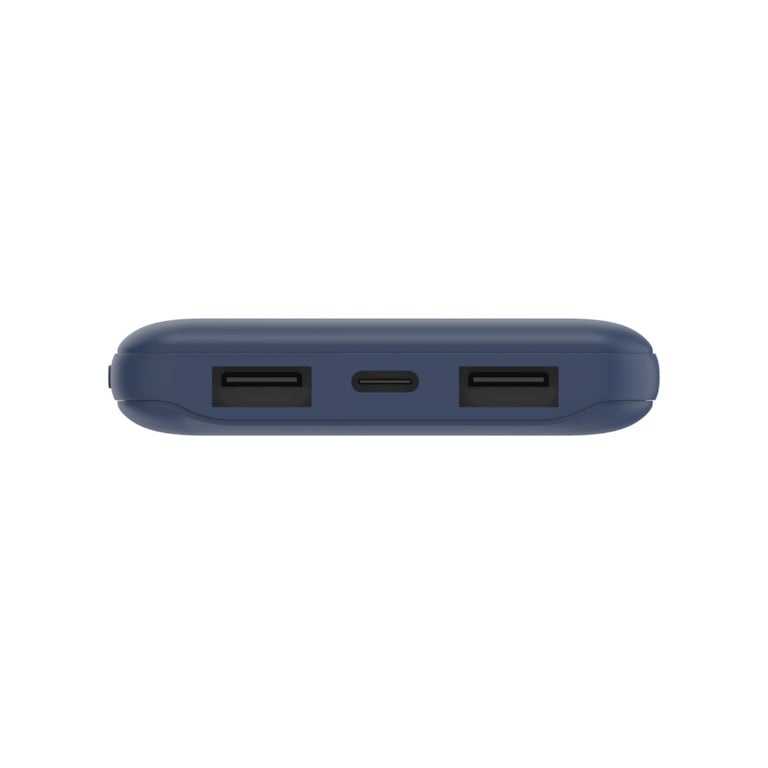фото Зовнішній акумулятор (павербанк) Belkin 10000mAh 15W Dual USB-A USB-C Blue (BPB011BTBL)