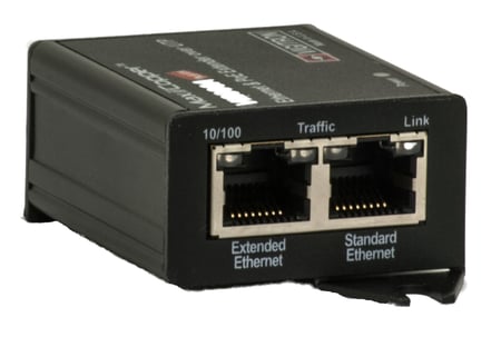 Barox VI-UTP-2301A przedłużacz sieciowy Nadajnik sieciowy Czarny 10, 100 Mbit/s