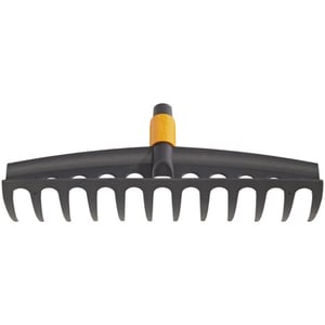 Fiskars 135051 Trädgårdskratta Svart, Orange Plast