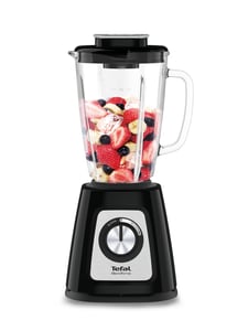Tefal BlendForce II BL4358 1,25 l Standmixer 800 W Schwarz, gebürsteter Stahl