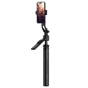 Rollei 23152 Stativ für Smartphone/Action-Kamera, 4 Beine, schwarz
