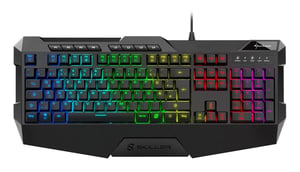 Sharkoon SKILLER SGK4 USB-gamingtangentbord QWERTZ tyska svart