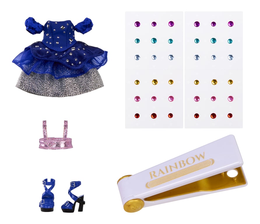 Rainbow High Be Dazzling Fashion Dolls- Genevieve Bleue (Blue)