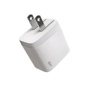 Silicon Power SP18WASYQM152PCW Ladegerät für mobile Geräte, universell, weiß, Wechselstrom, Schnellladung, intern