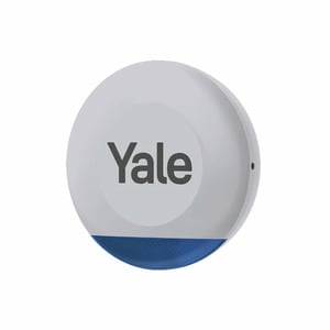 Yale Outdoor Siren Trådlös utomhussiren Blå, Grå
