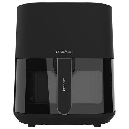 Cecotec Cecofry Fantastik Window 5500 Pojedyńczy 5,5 l Autonomiczny 1500 W Frytkownica na gorące powietrze Czarny