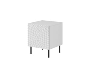Cama Szafka nocna HOLE 2 szt. 44x40,5x53,5 cm biały mat