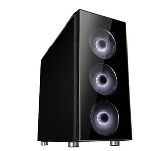 Cooltek Zwei RGB Midi Tower Czarny