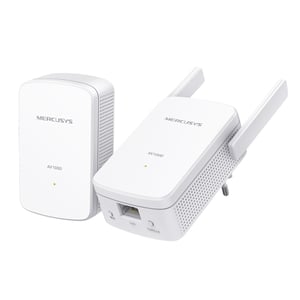 Mercusys MP510 KIT PowerLine-Netzwerkkarte 1000 Mbit/s Kabelgebundenes LAN WLAN Weiß 2 Stück