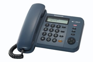 Panasonic KX-TS580 Telefon w systemie DECT Niebieski