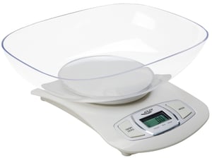 Adler AD 3137w White Countertop Digital Kitchen Scale
