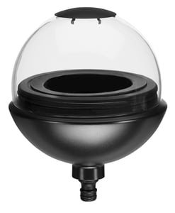 Gardena 11430-20 Kerzenhalter Schwarz, Transparent